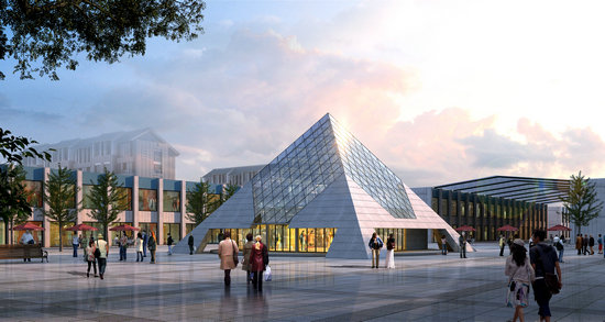 牙克石金字塔网架